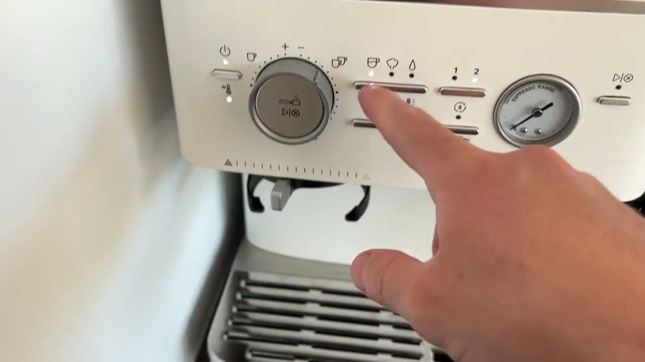 KitchenAid Semi Automatic Espresso Machine - Backflush