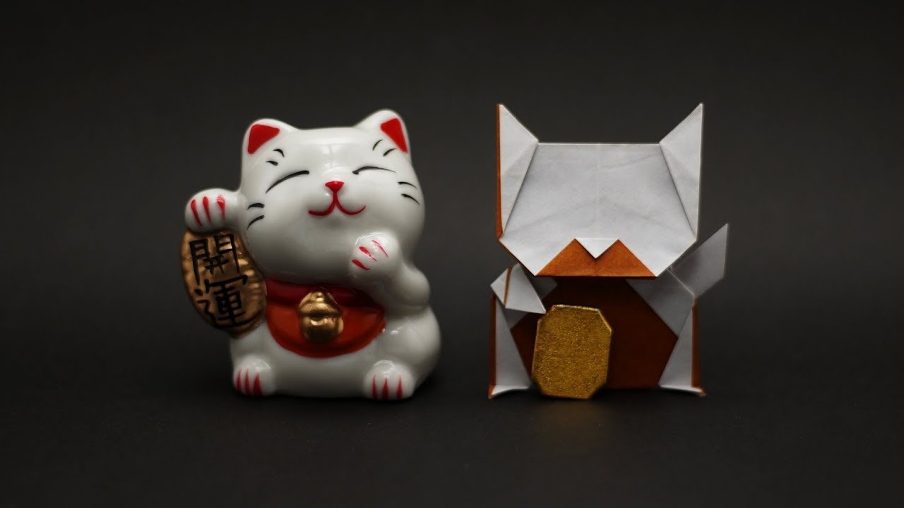 ORIGAMI MANEKI NEKO (Jo Nakashima)