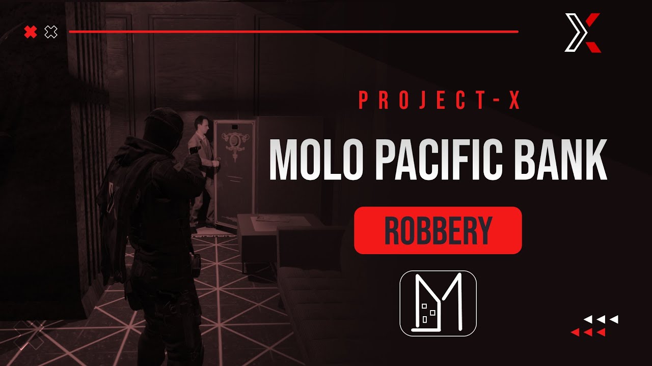 FiveM Molo Pacific Bank Robbery - QB | QBOX | ESX | Custom