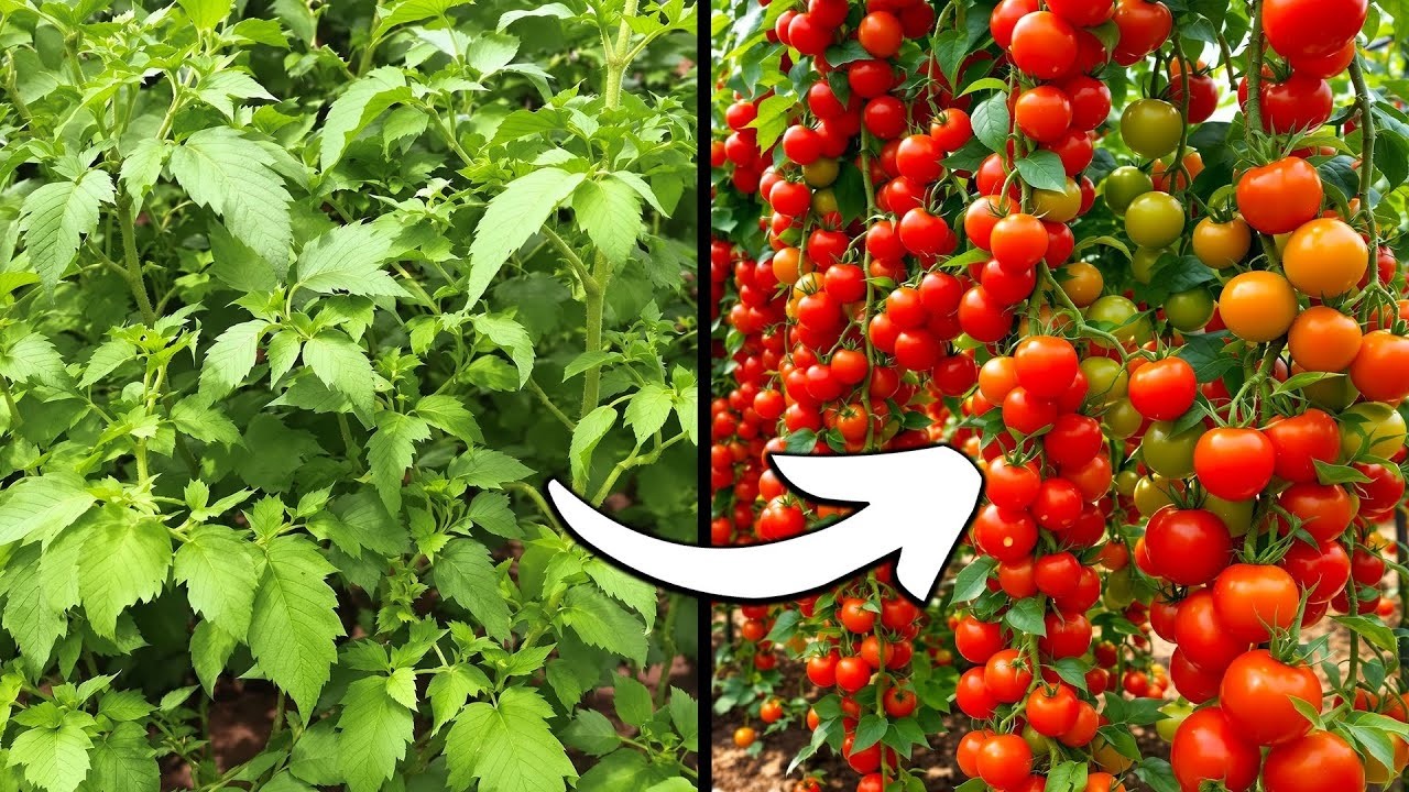 Cultive TONELADAS de TOMATES e Não Folhas - Faça Isso para uma Colheita Sem Fim!