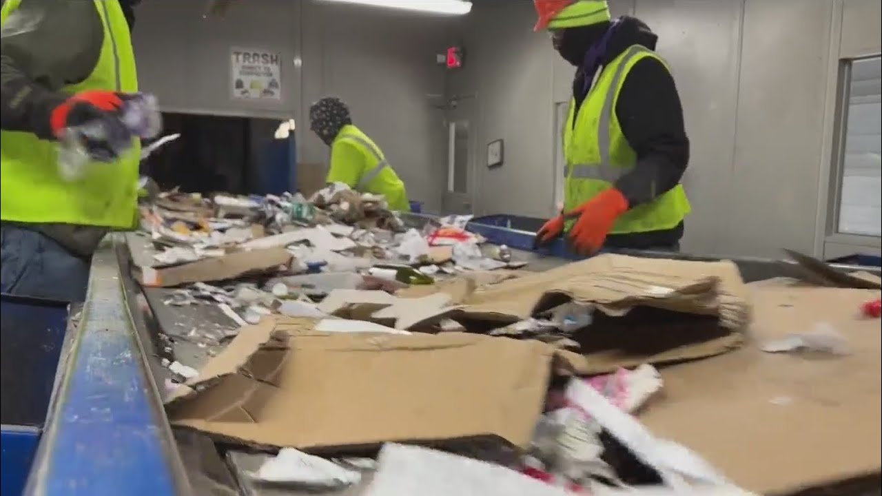 A look inside Ann Arbor's state-of-the-art zero waste recycling facility