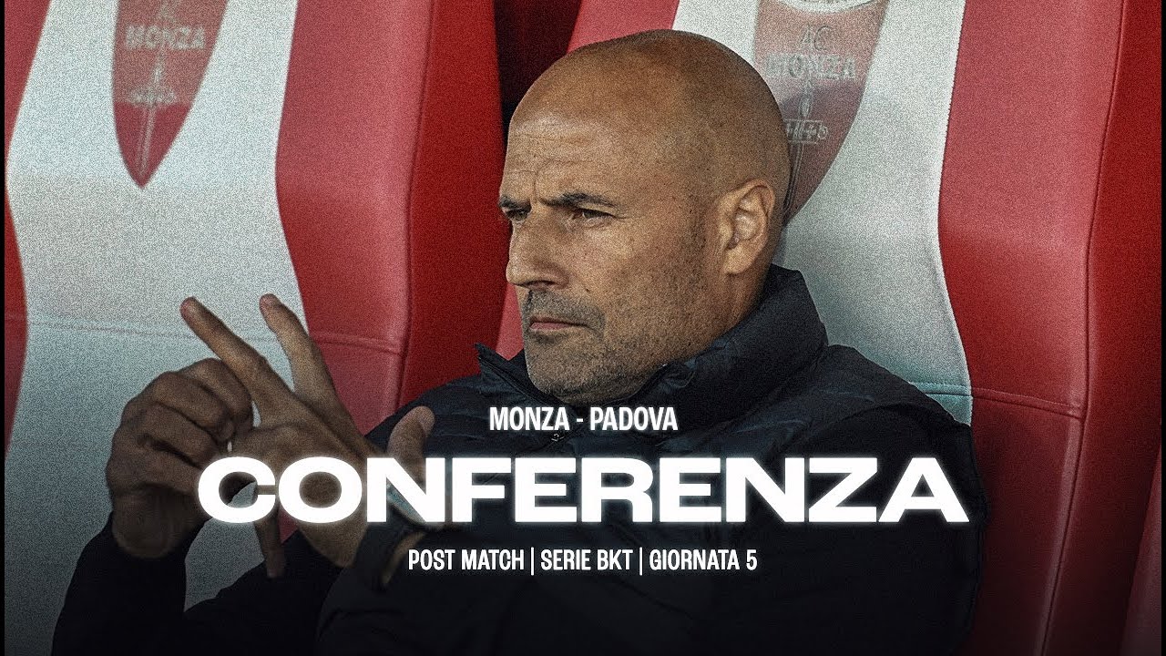 CONFERENZA STAMPA | Le parole di Mister Bianco dopo Monza - Padova