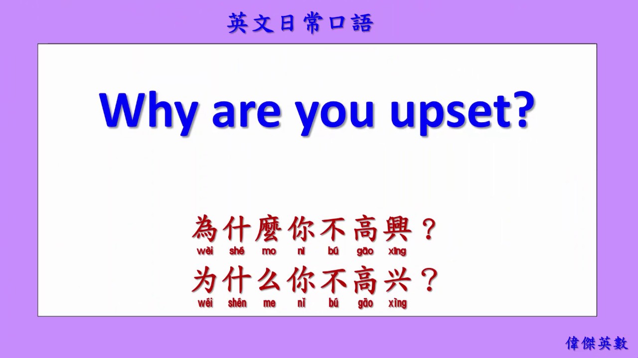 英文日常口語 121 簡易口語-4 (English Daily Conversation with Chinese.)
