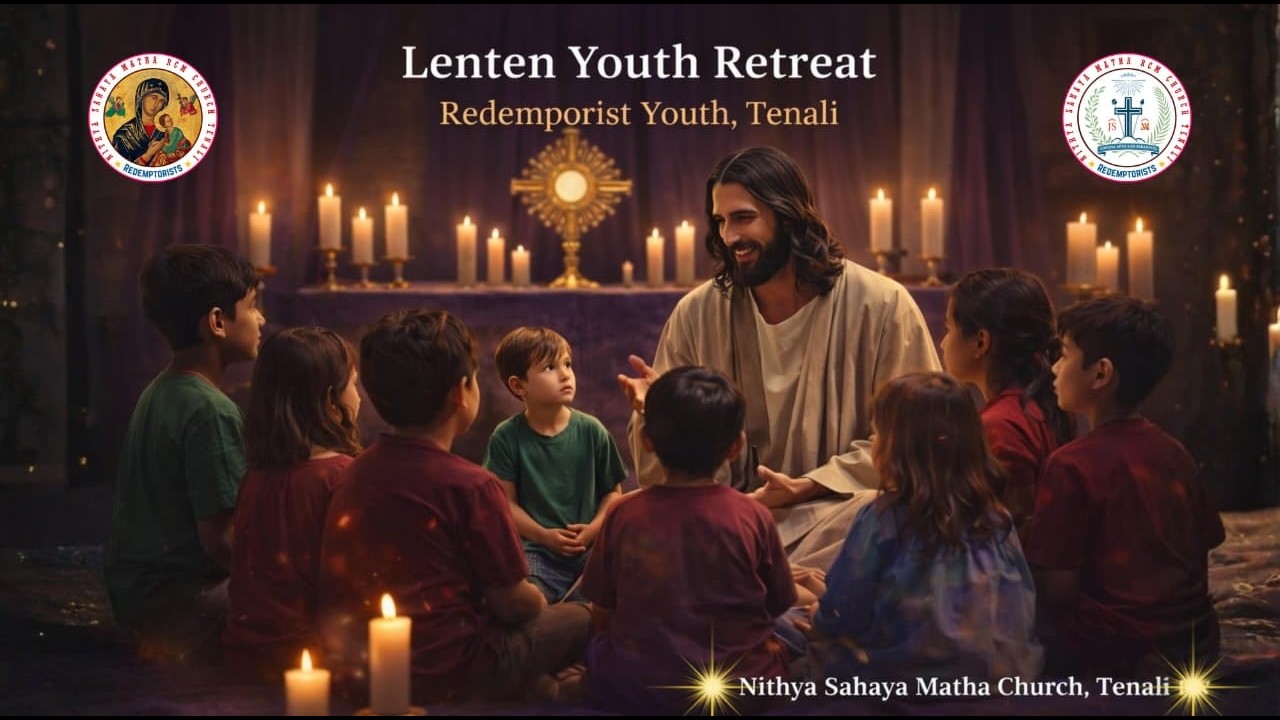 Redemptorists Lenten Youth Retreat | నిత్య సహాయమాత RCM Church | Tenali | #cssr | 15-03-2026