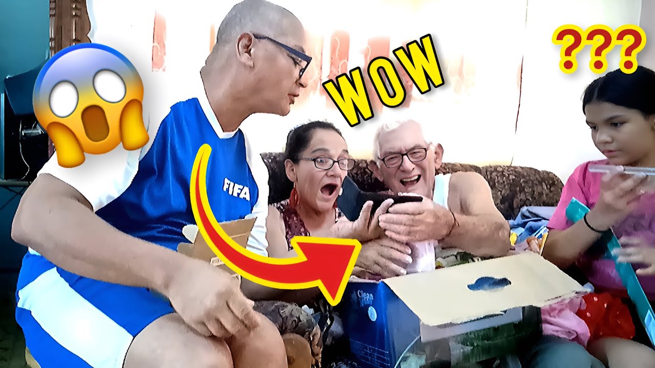 Familia en CUBA🇨🇺 recibe PAQUETE📦 desde ESPAÑA🇪🇸/Se llevan una SORPRESA😳 y REACCIONAN😱.
