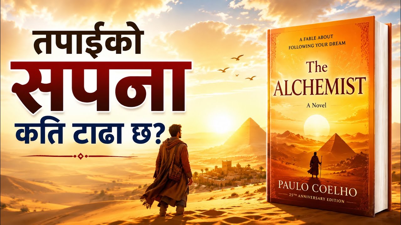 सपना पूरा गर्न चाहने सबैले सुन्नै पर्ने पुस्तक | The Alchemist Book Summary in Nepali