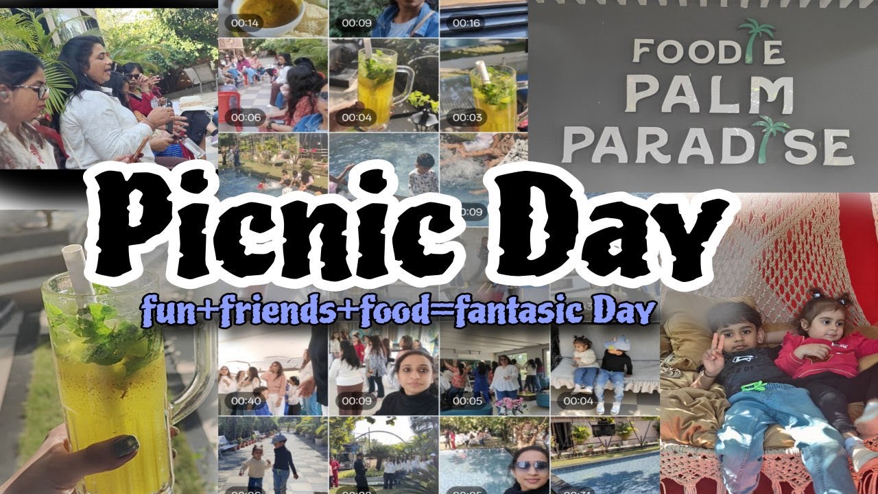 Picnic Day 🧺 | Ladies Special | Fun Unlimited ,Khana, Khel aur Dher Saari Masti #livingwithvidhi