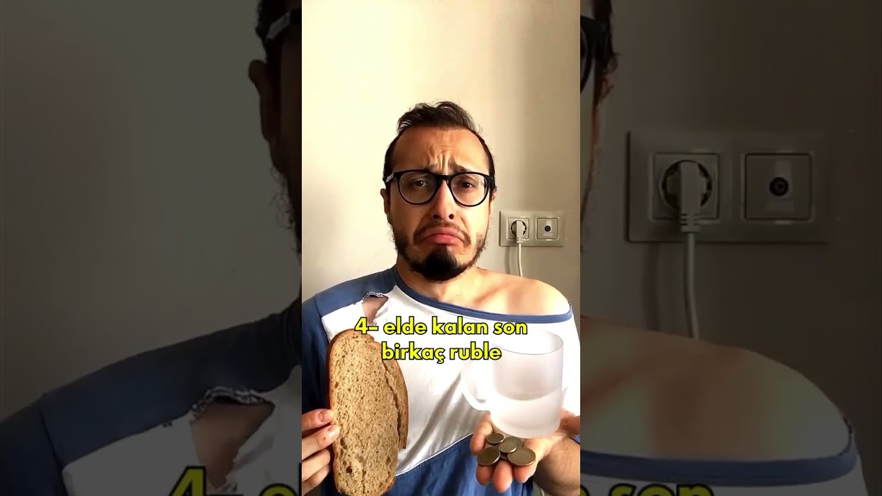 7 Adımda Nasıl Rus Edebiyatı Karakteri Olunur? #shorts