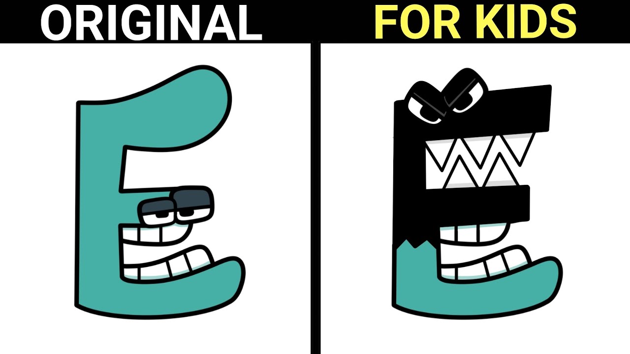 Alphabet Lore E but Something is Weird (DRAWING)