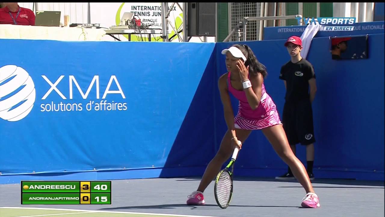Andreescu vs. Andrianjafitrimo Junior Tennis