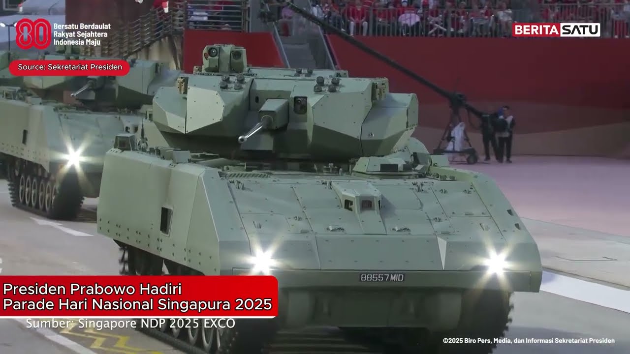 [FULL] Prabowo Hadiri Parade Hari Nasional Singapura 2025
