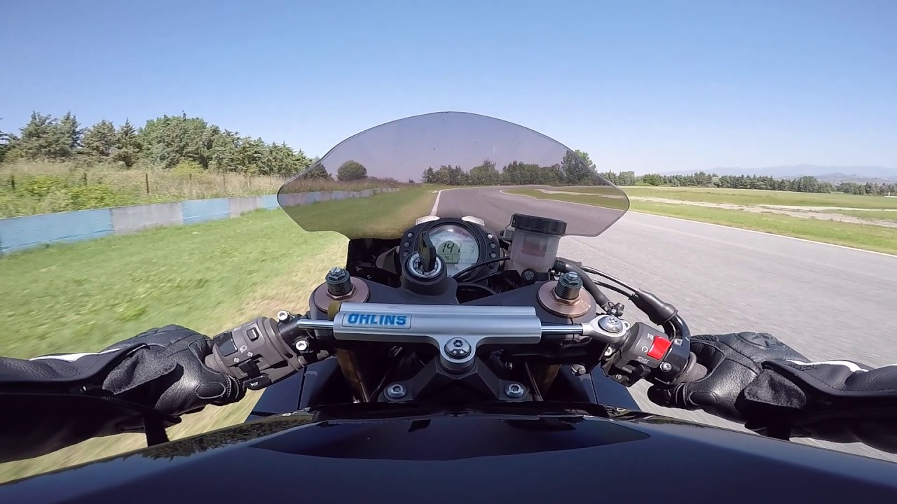 ZX10R High Side And Crash On Serres Circuit