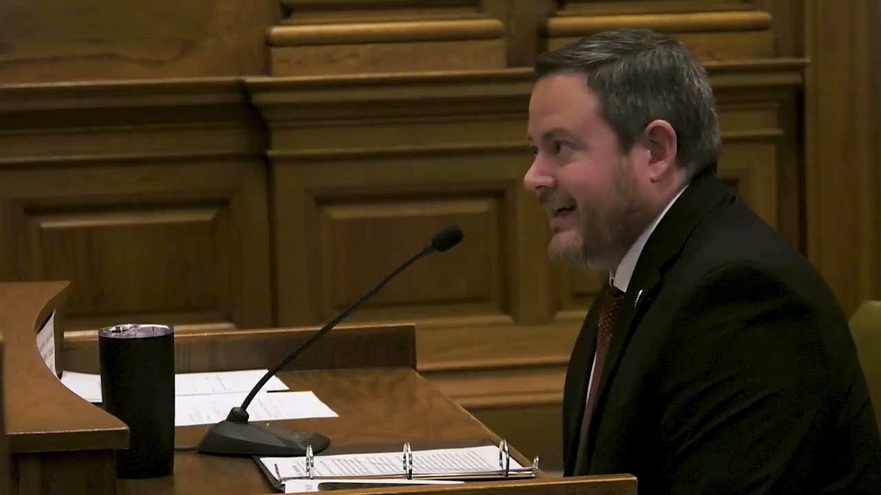 Missouri Sen. Brad Hudson Presents SB 1442 in Committee