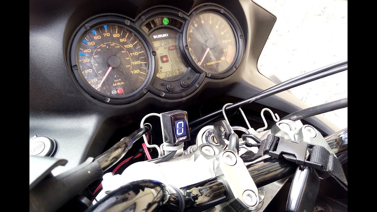 wyswietlacz biegów Bird do Suzuki DL650 v strom / Universal Gear Indicator for Suzuki DL650 v strom