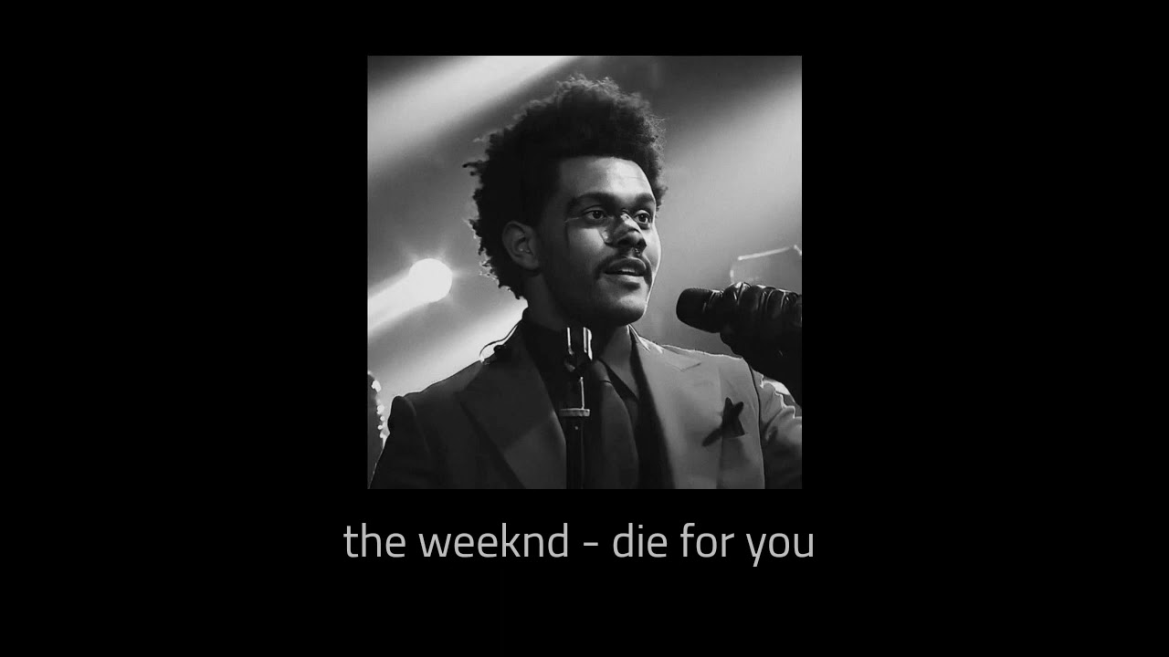 the weeknd - die for you - بدون موسيقى