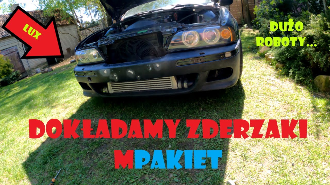 Zakładamy m pakiet i dodatki do nowej e39 TURBO 😎 Zamienniki i oryginały, jak to pasuje?