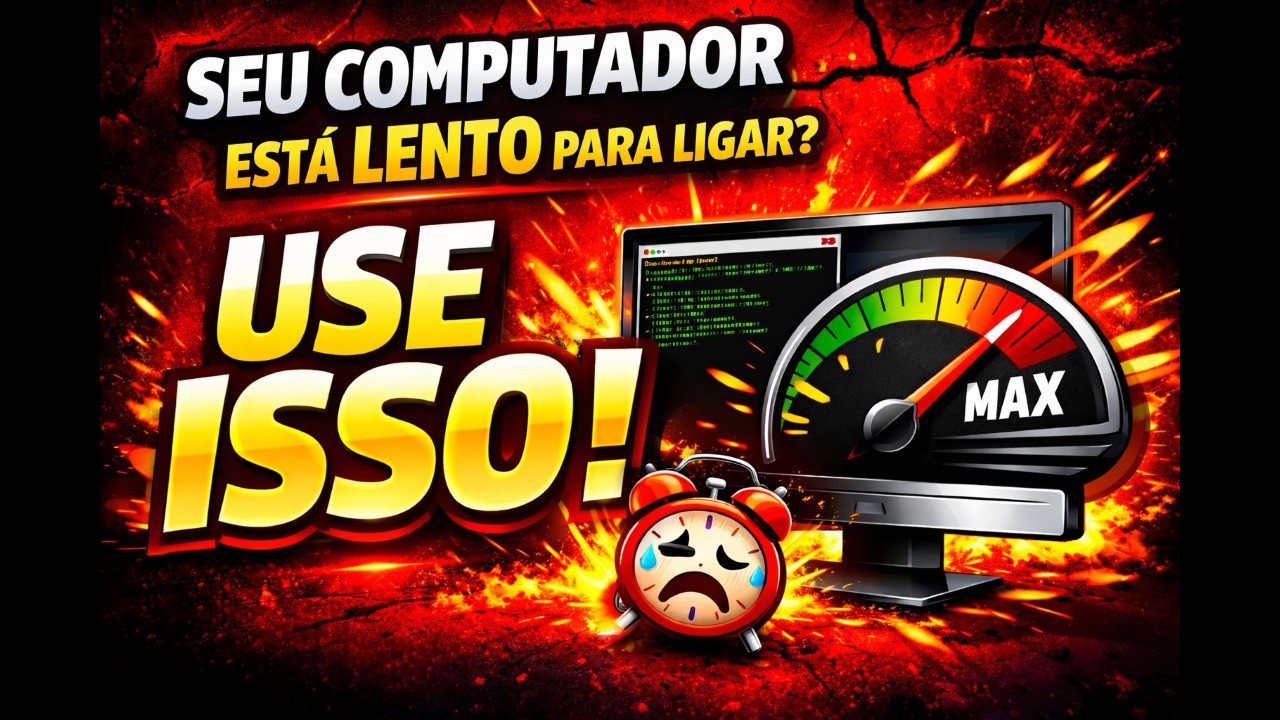 Seu PC demora séculos para ligar? Faça isso AGORA!