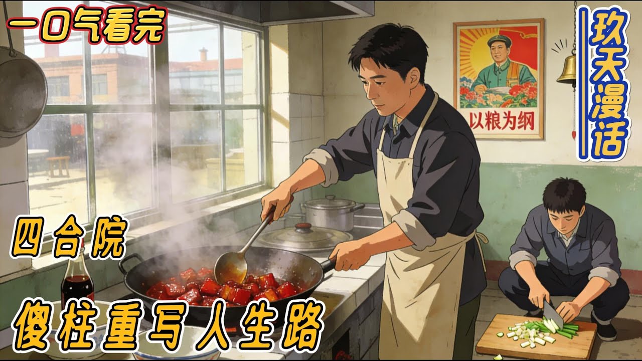 【完结文】看着头顶木制屋顶，还有一只蜘蛛在辛勤的爬来爬去在织网。看看四周浓浓的复古风。这是哪？这不像他的出租屋啊！随即一股记忆涌入脑海，他又昏了过去！#重生 #重生小说 #年代#种田#四合院