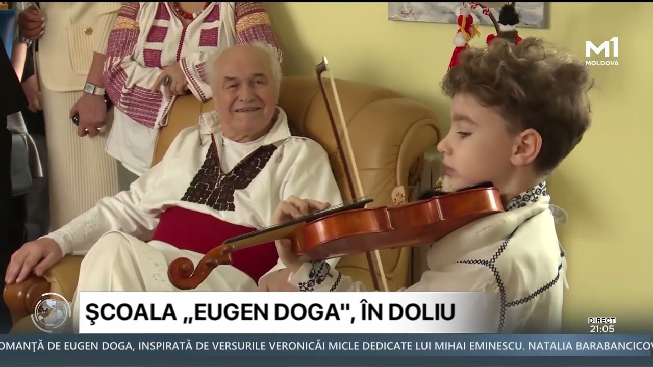Școala de muzică care poartă cu mândrie numele marelui maestru Eugen Doga este în doliu