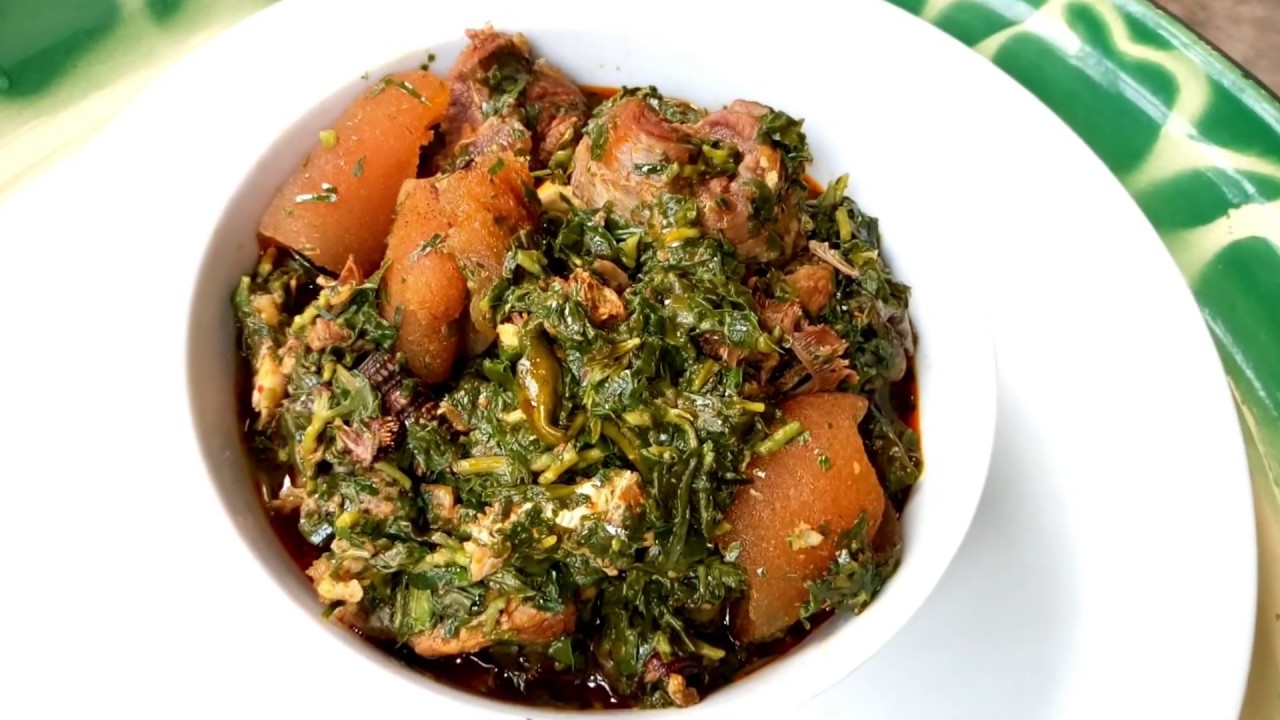 How to cook Efere Calabar (Afang Soup)