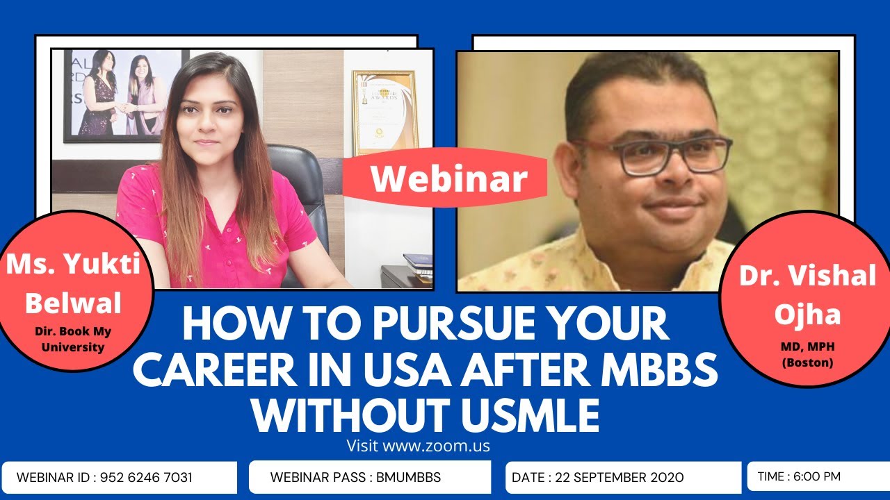 Uploaded | Career in USA after MBBS without USMLE | Yukti Belwal