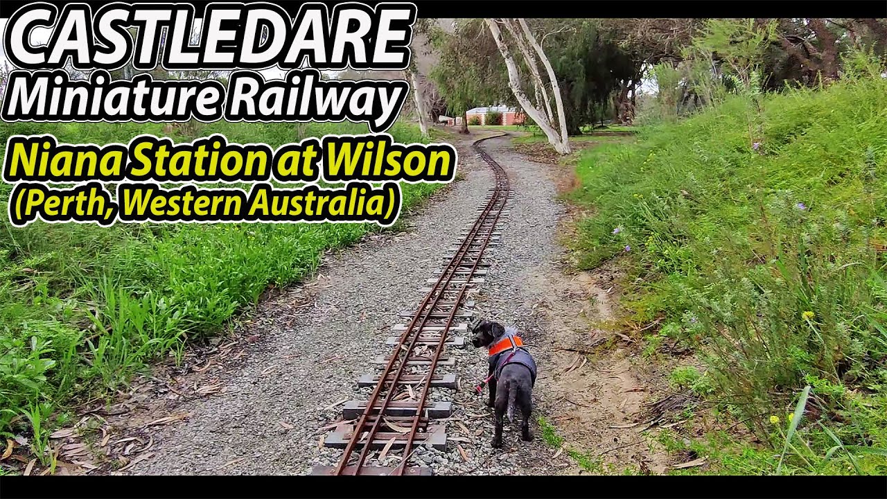 Walking Tour [4K]: Castledare Miniature Railway at Canning River Regional Park | Niana Station