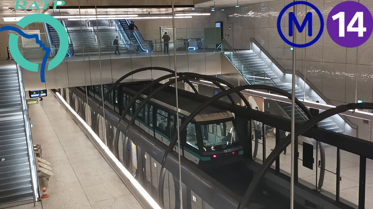 [Metro]:Ligne 14:Les 3 materiels en circulation sur la ligne (MP05/MP89/MP14)