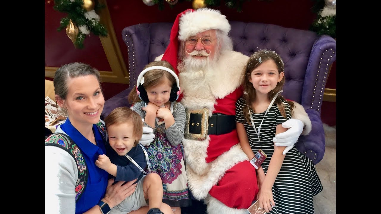 Visiting Santa Claus At The Mall!