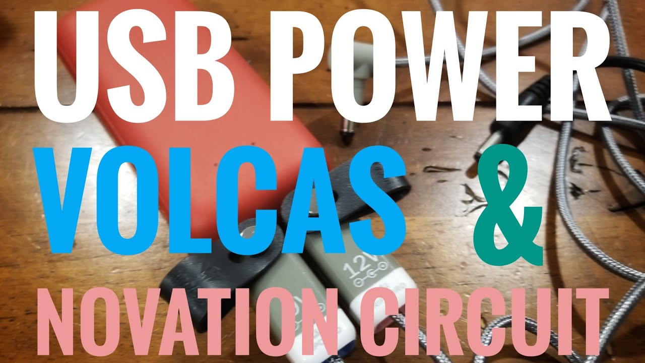 Powering the Volca Sample, and Novation Circuit, via USB, with My Volts Ripcords