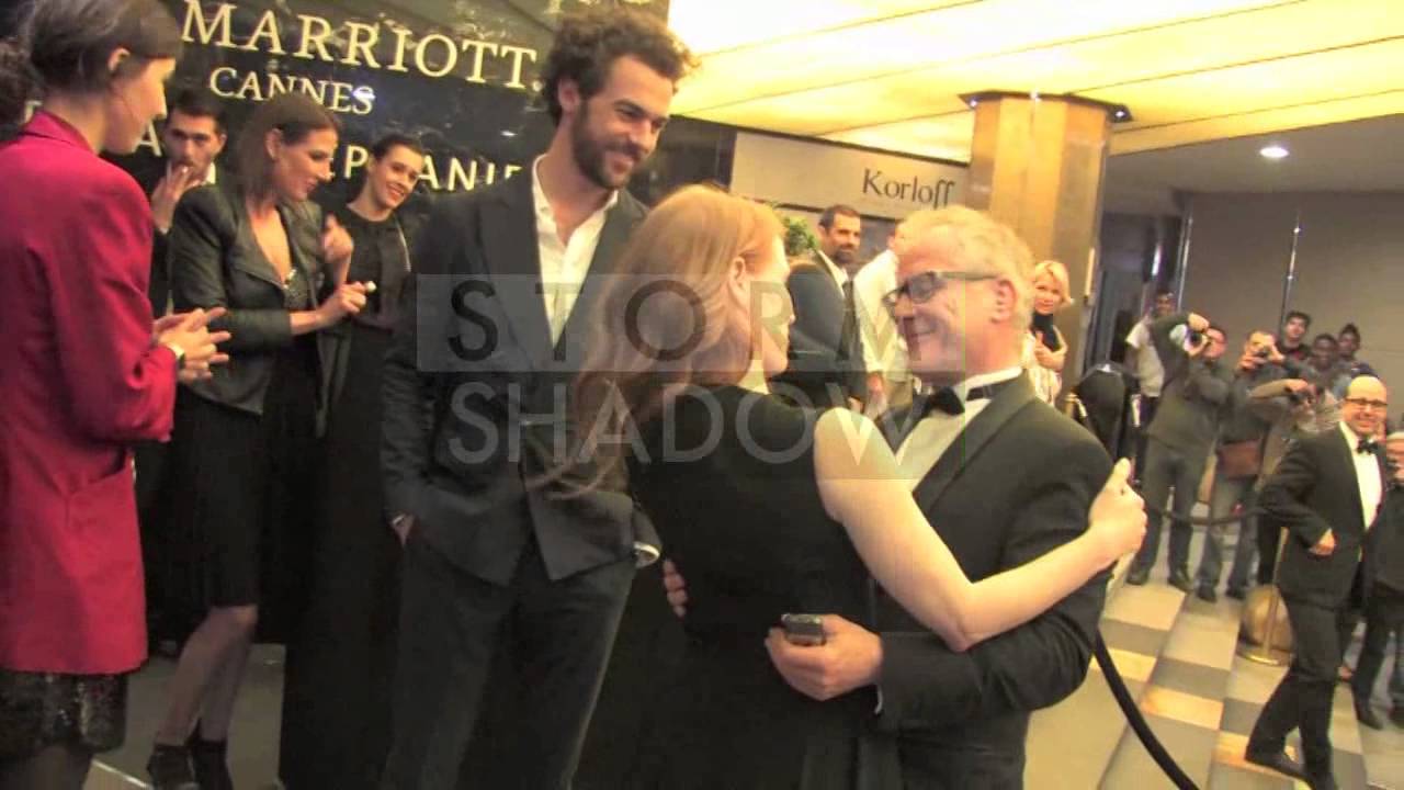 Jessica Chastain with her boyfriend Gian Luca Passi de Preposulo at 