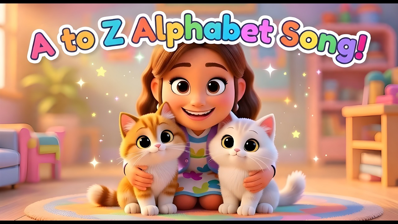 ABC Phonics Song A–Z 🎵 Learn Alphabet with Nola & Sugar | Kids Learning Video