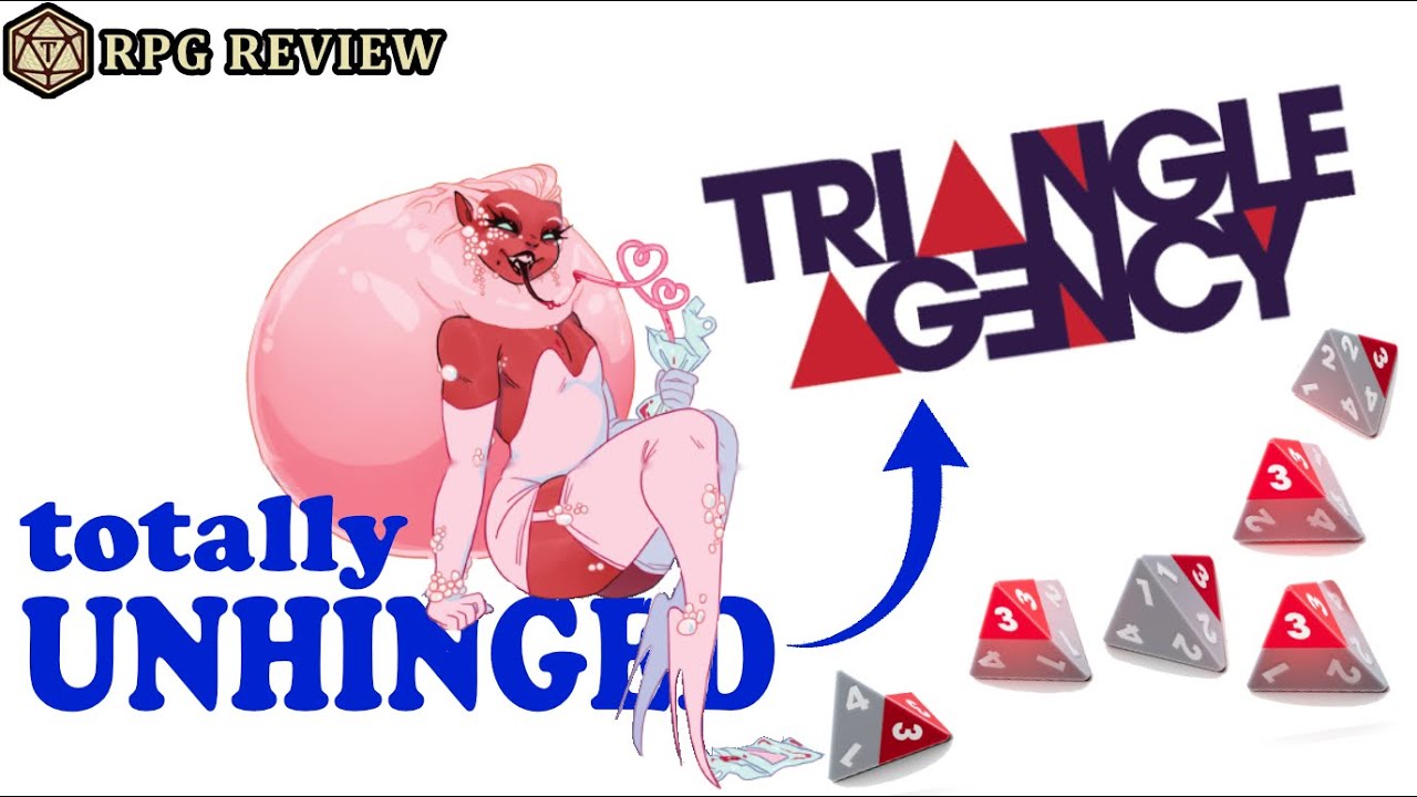 Triangle Agency hides something DARK...and I love it - RPG Review
