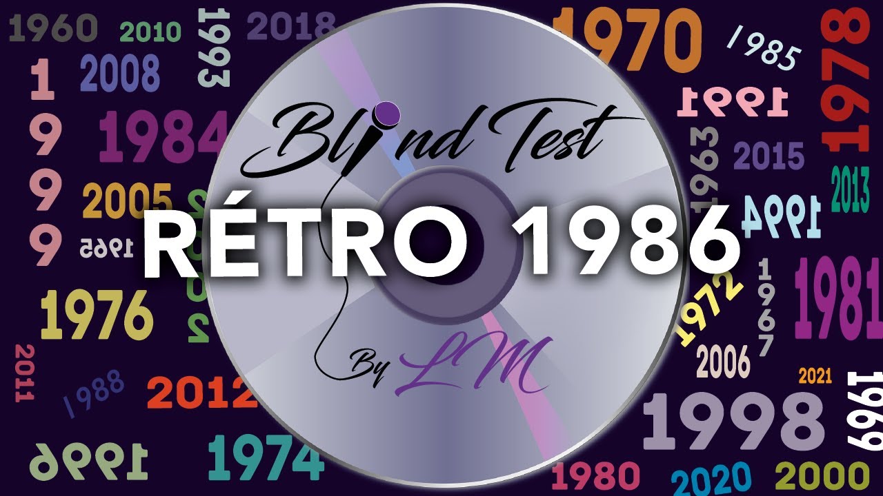 Rétro 86 - blindtest des meilleurs titres de 1986 (25 extraits)