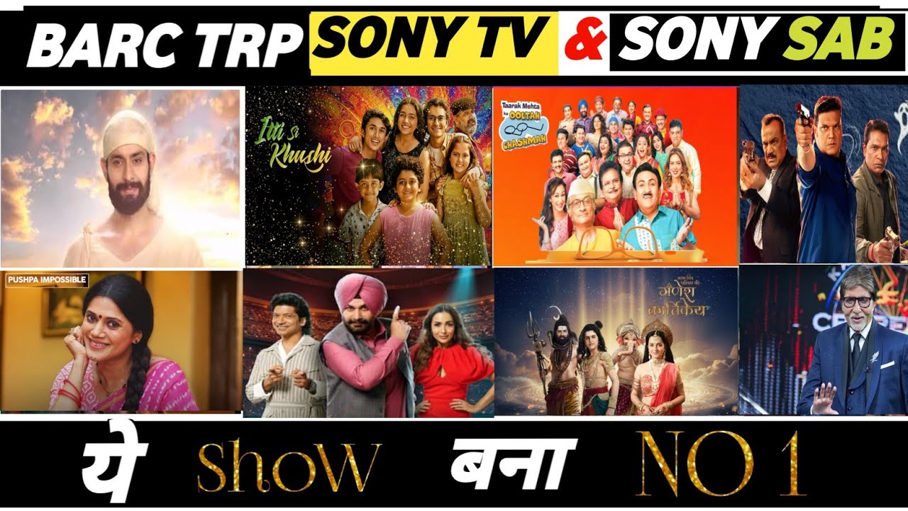 Barc Trp of Sony TV & Sony Sab TV of Week 45 (2025) : Ganesh Kartikeya, Itti Si Khushi, CID 2