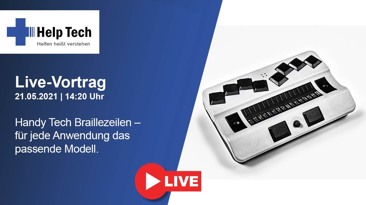Handy Tech Braillezeilen – für jede Anwendung das passende Modell.