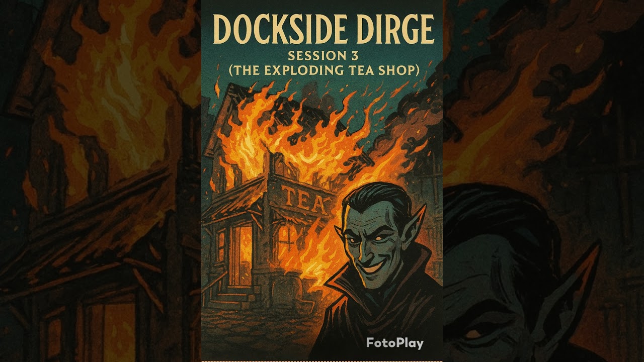 Dockside Dirge Session 3 (The Exploding Tea Shop)