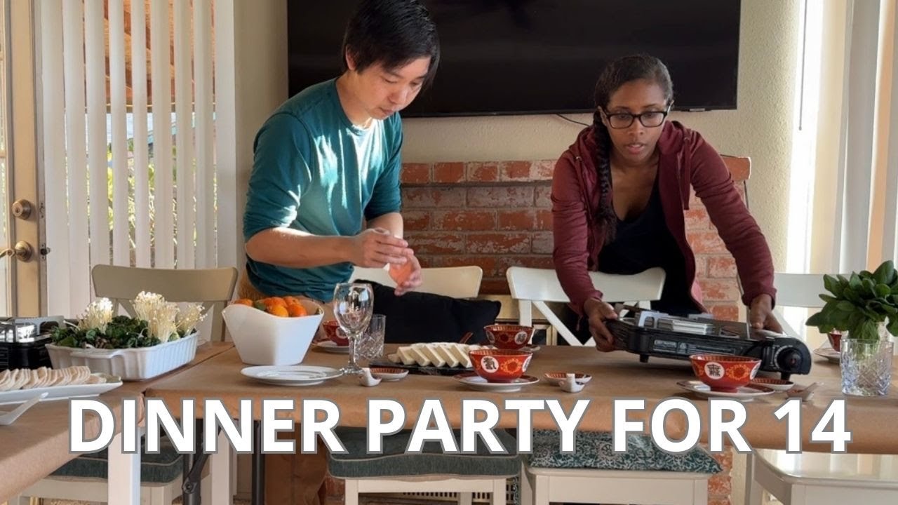 Hosting our first big party of the year | Lunar New Year Party (Chinese New Year)