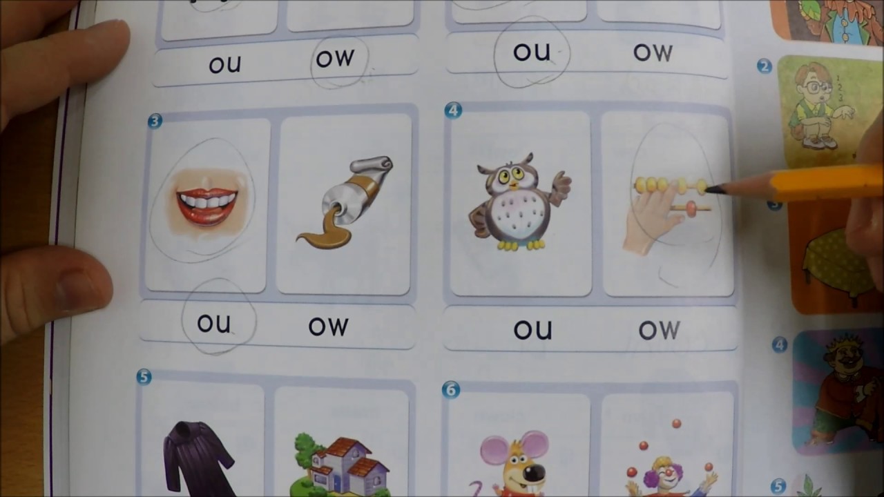 Phonics 5 Unit 5 Two Letter Vowels OU and OW