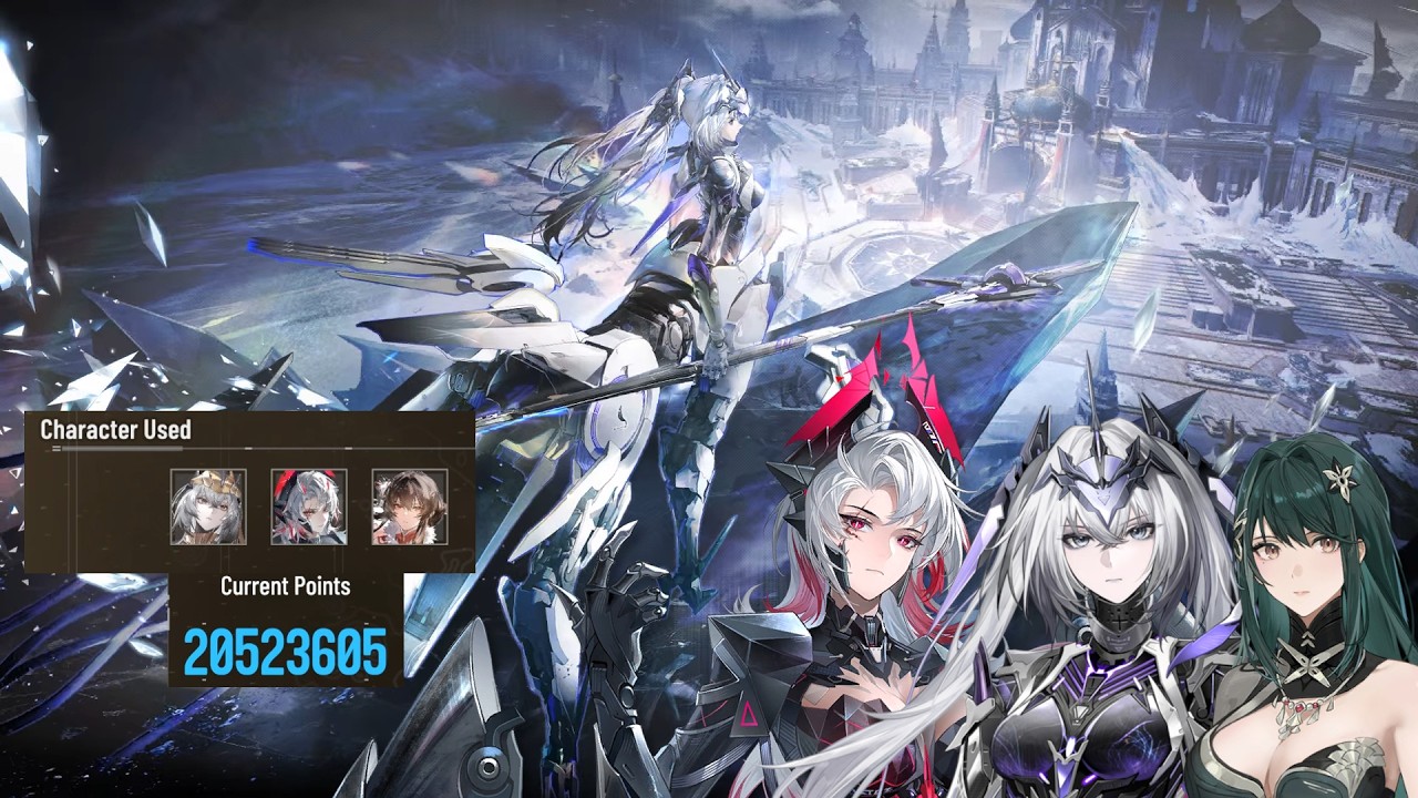 Punishing: Gray Raven | Ultima Slash Warzone 20.52m!! (Legend) SSS+ Rosetta, SSS0 Hanying & Veronica