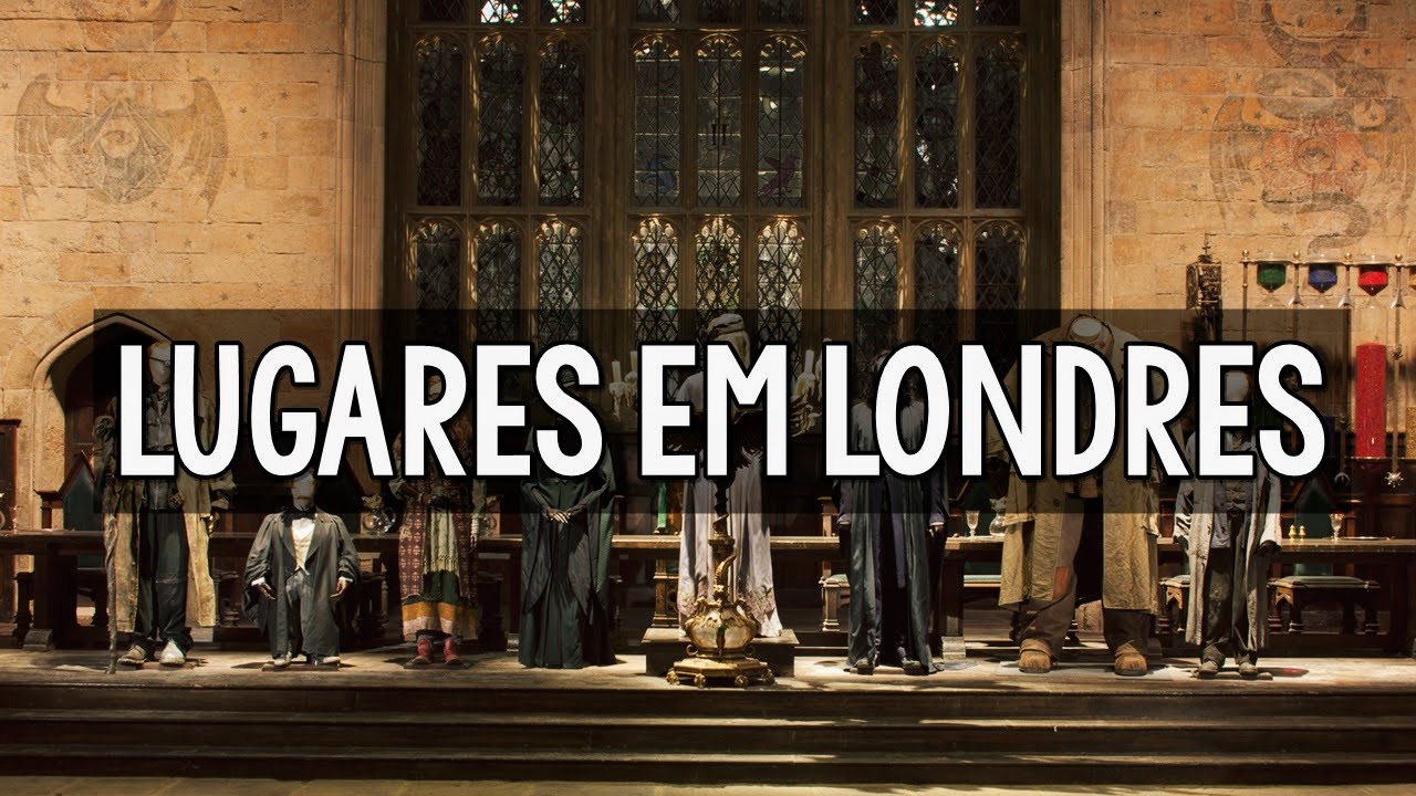 LUGARES em Londres que todo fã de Harry Potter deve conhecer!