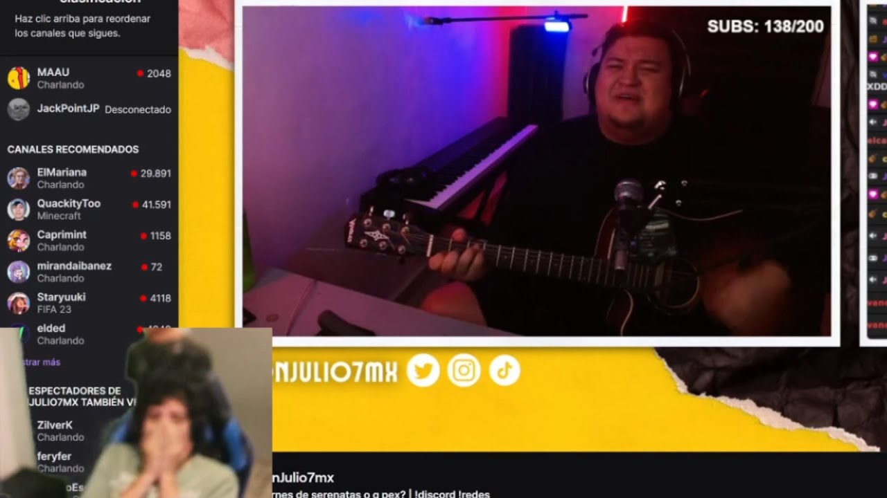 Uriel Reacciona a la Serenata que le Manda el MAAU (Tremenda Papeadota 😹👉)