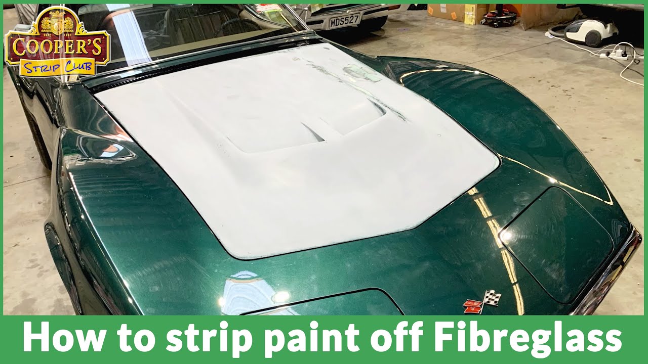 Stripping Paint off fibreglass - Full Tutorial