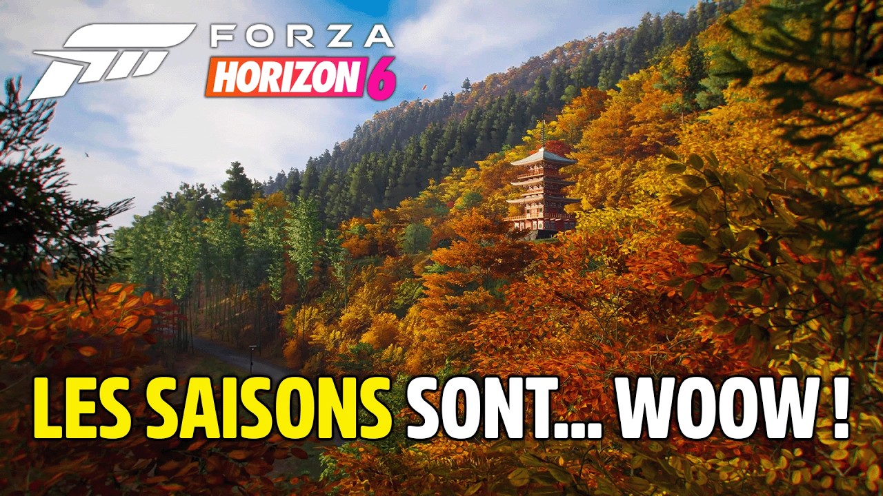 FORZA HORIZON 6 : SAISONS DYNAMIQUES ET DÉMARRER SA VOITURE ? 😱🔥