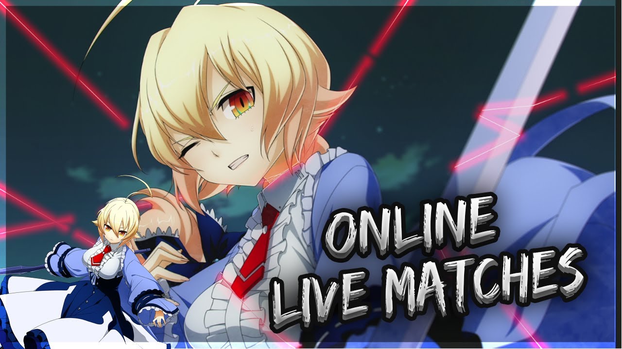 HEY STREAMER I CHALLENGE YOU! | Blazblue Central Fiction Online Matches