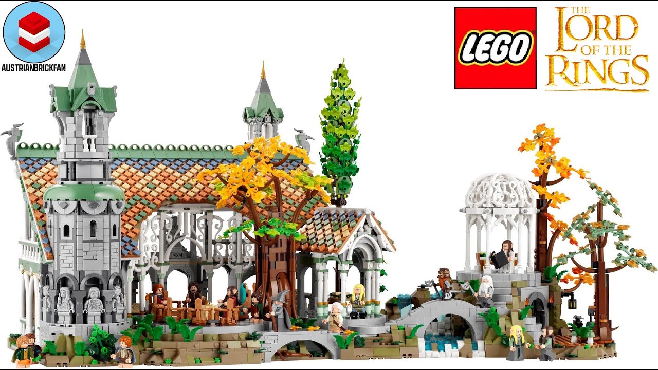 LEGO Lord of the Rings Rivendell Speed Build #10316