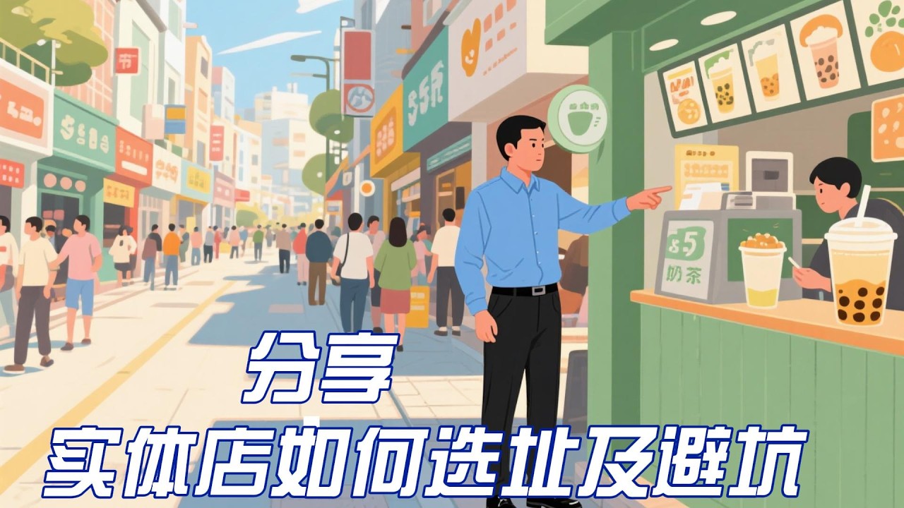 开店选址90%的人都错了！人多&ne;赚钱，这4个坑千万别踩！从血泪教训中总结：精准选址的4大黄金法则，建议收藏！开店选址还在看人流量？难怪你赚不到钱！这4个逻辑才是关键
