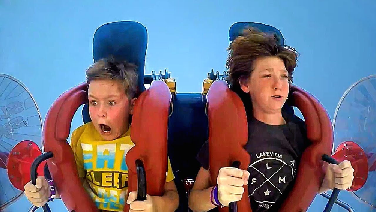 KIDS - BOYS #2 | Funny Slingshot Ride Compilation