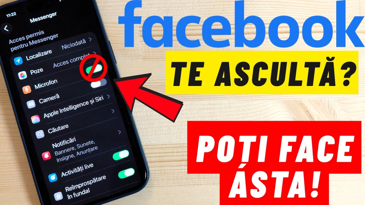 Facebook ascultă ce zici? Poți face asta!