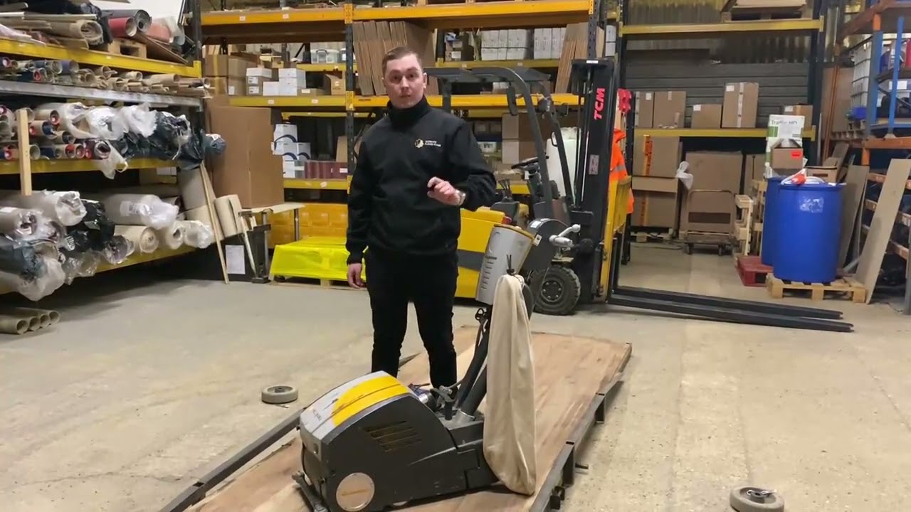 Pallmann Cobra 09 Belt Tension Testing Ultimate Floor Care