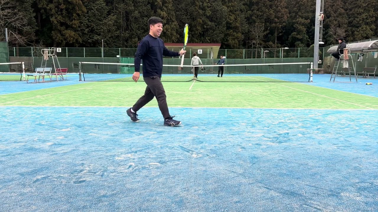 2026年2月7日林、浦崎VS後藤、水谷0-6